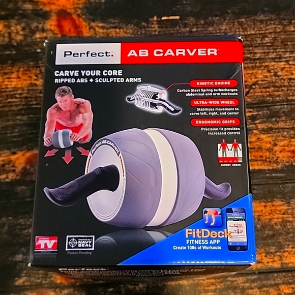 Perfect AB Carver Ripped Abs & Sculpted Arms. Plus Fitness App. Core workout! - Picture 2 of 11